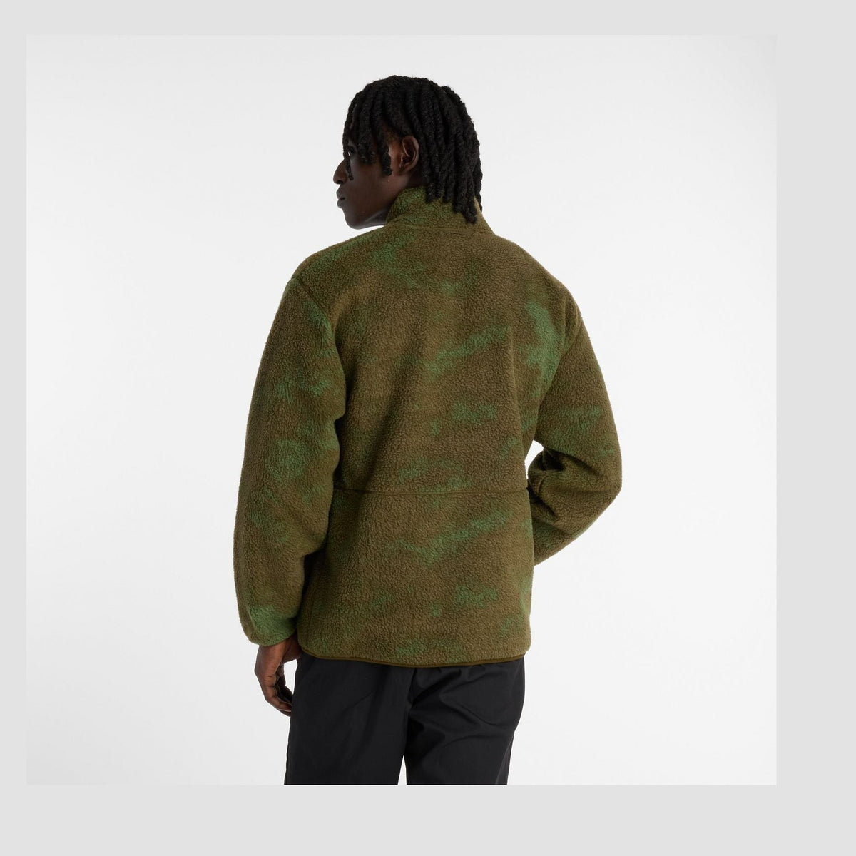 New Balance Men's High Pile Printed Jacket-4