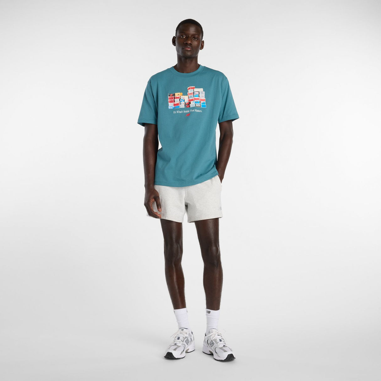 New Balance Men's Boxes T-Shirt-1