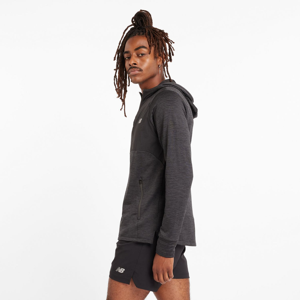 New Balance Men's NYC Marathon Heat Grid Hooded Full Zip-4