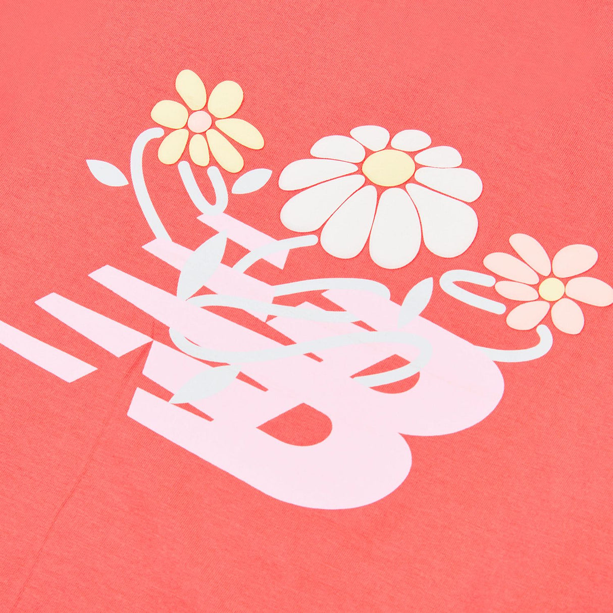 New Balance Girls' Floral Vines Back Graphic T-Shirt-4