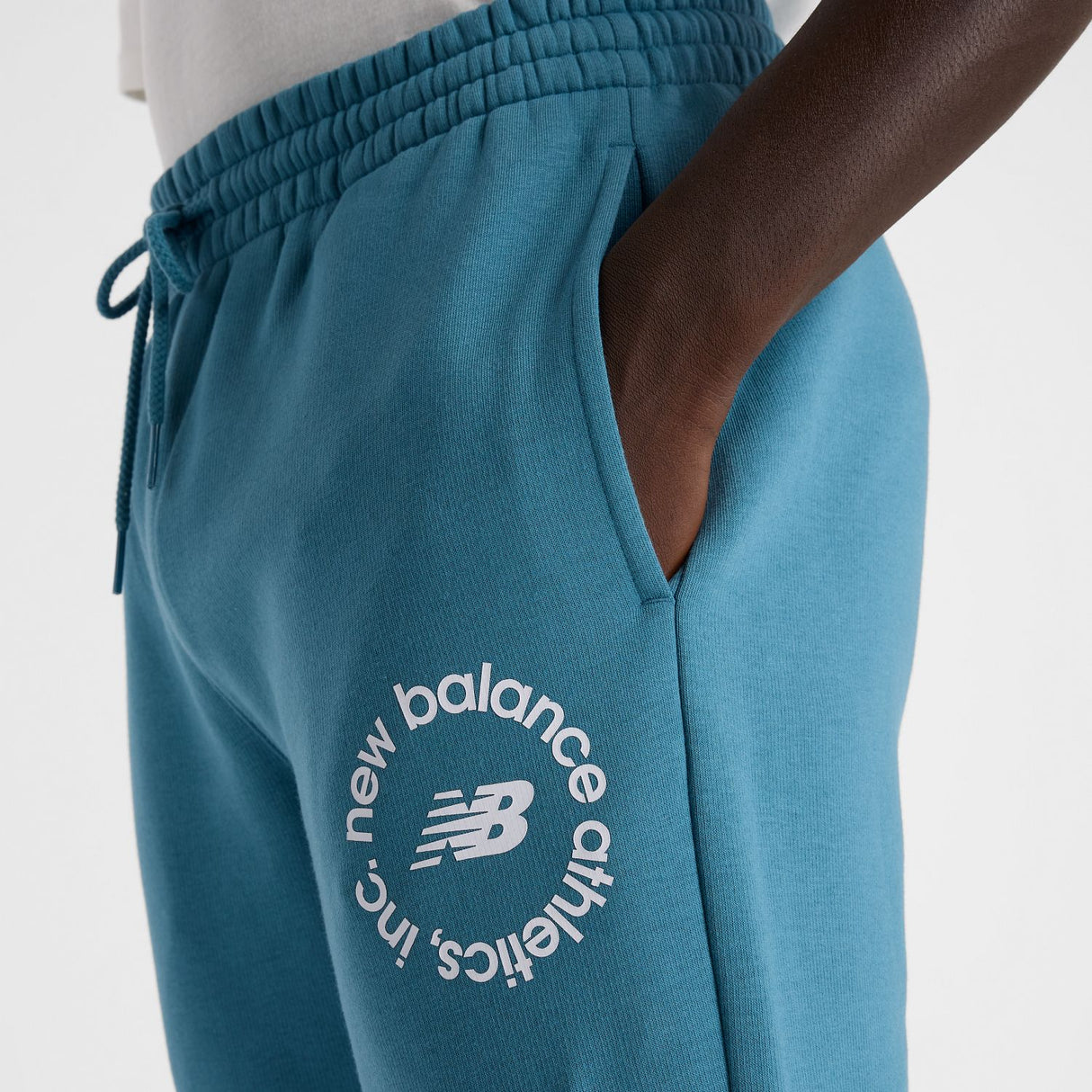 New Balance Men's Sport Fleece Graphic Pants-5