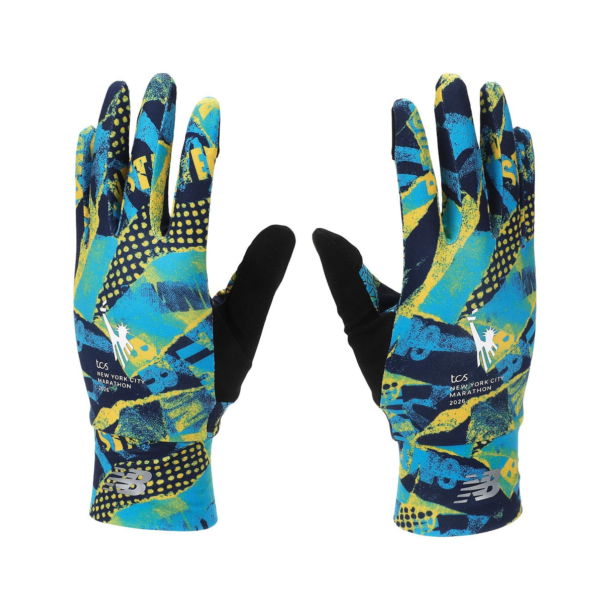 New Balance NYC Marathon Lightweight AOP Gloves-1