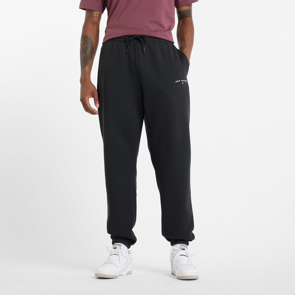 New Balance Men's Reimagined Fleece Graphic Joggers-1