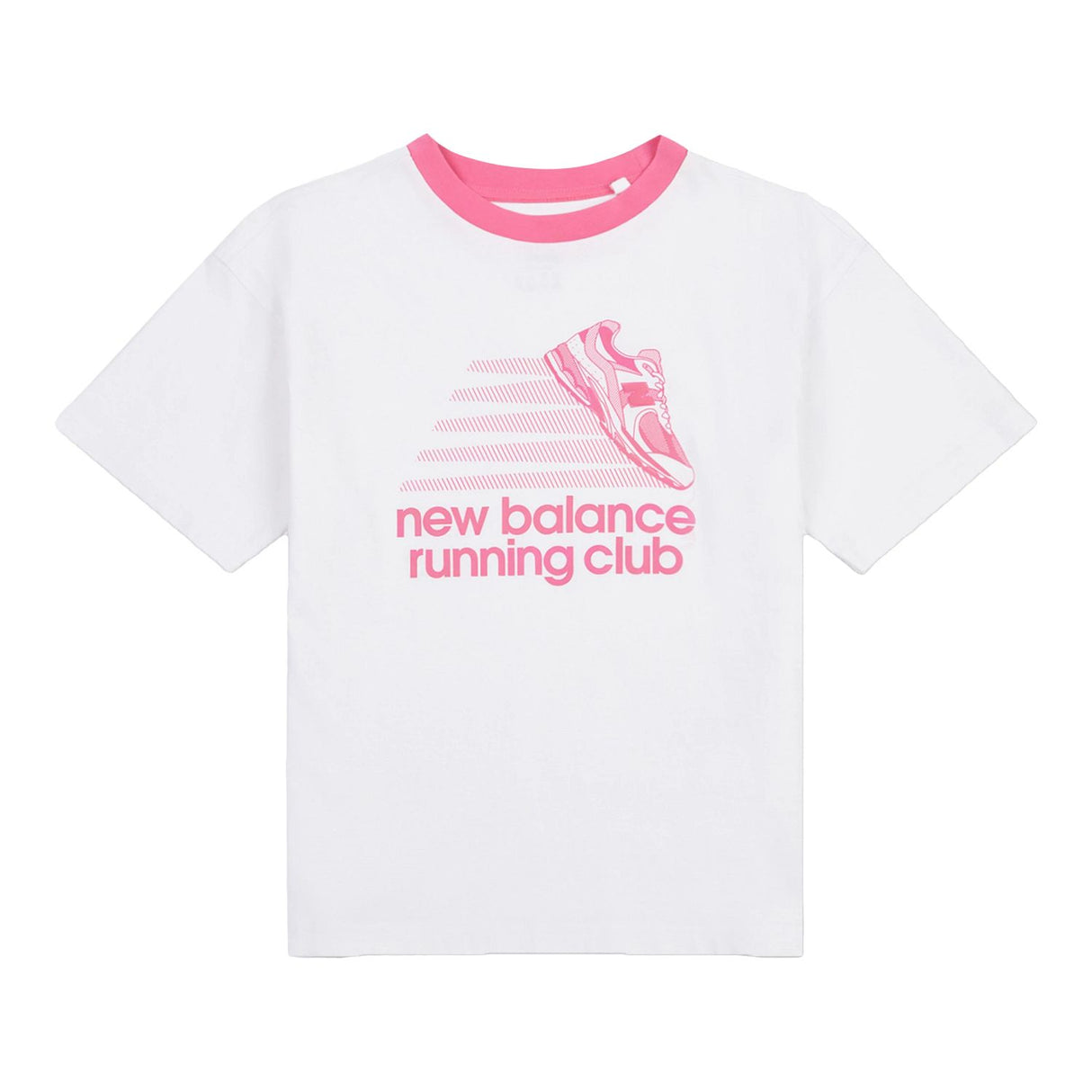 New Balance Girls' Running Club Graphic T-Shirt-7