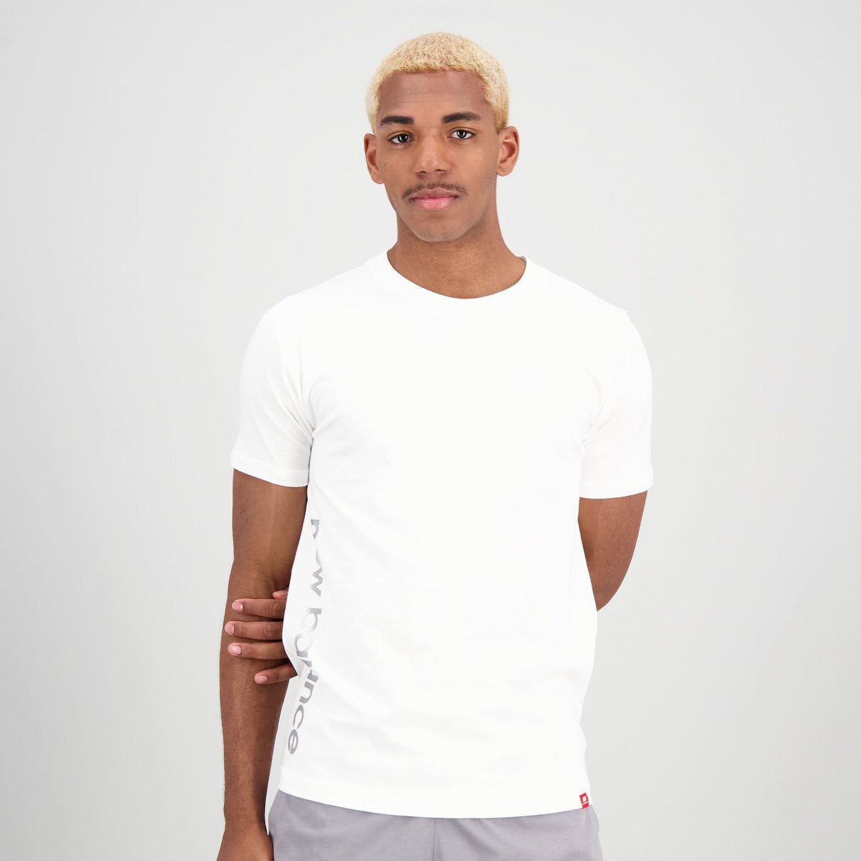 New Balance Men's Essentials Metallic Logo Tee-3