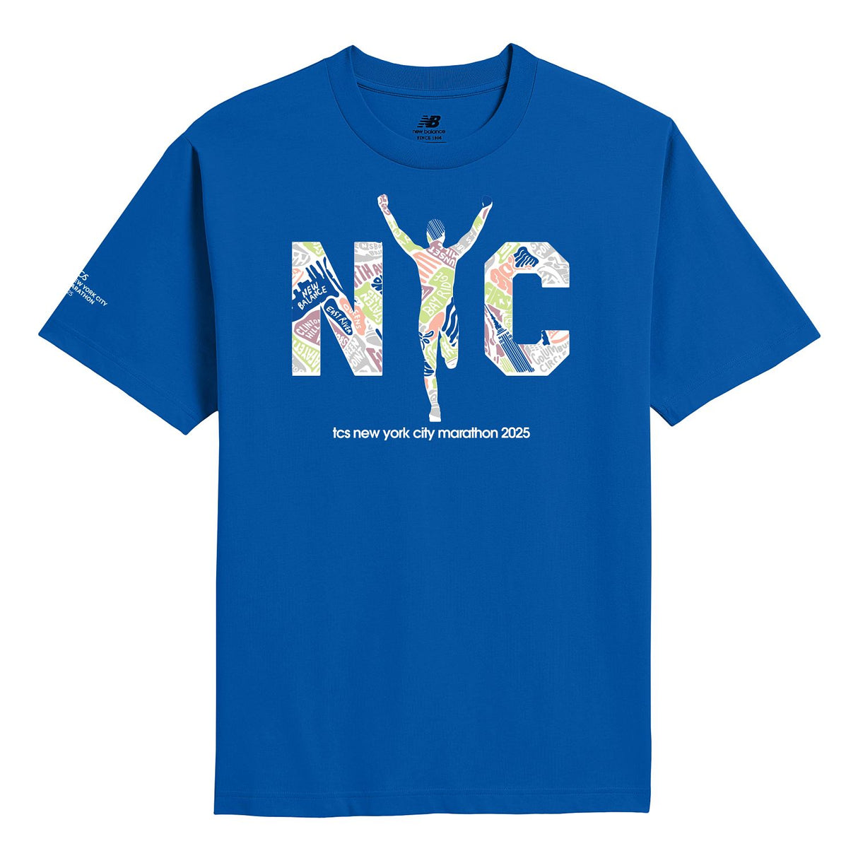 New Balance Men's NYC Marathon Graphic Tee - Running Man-1
