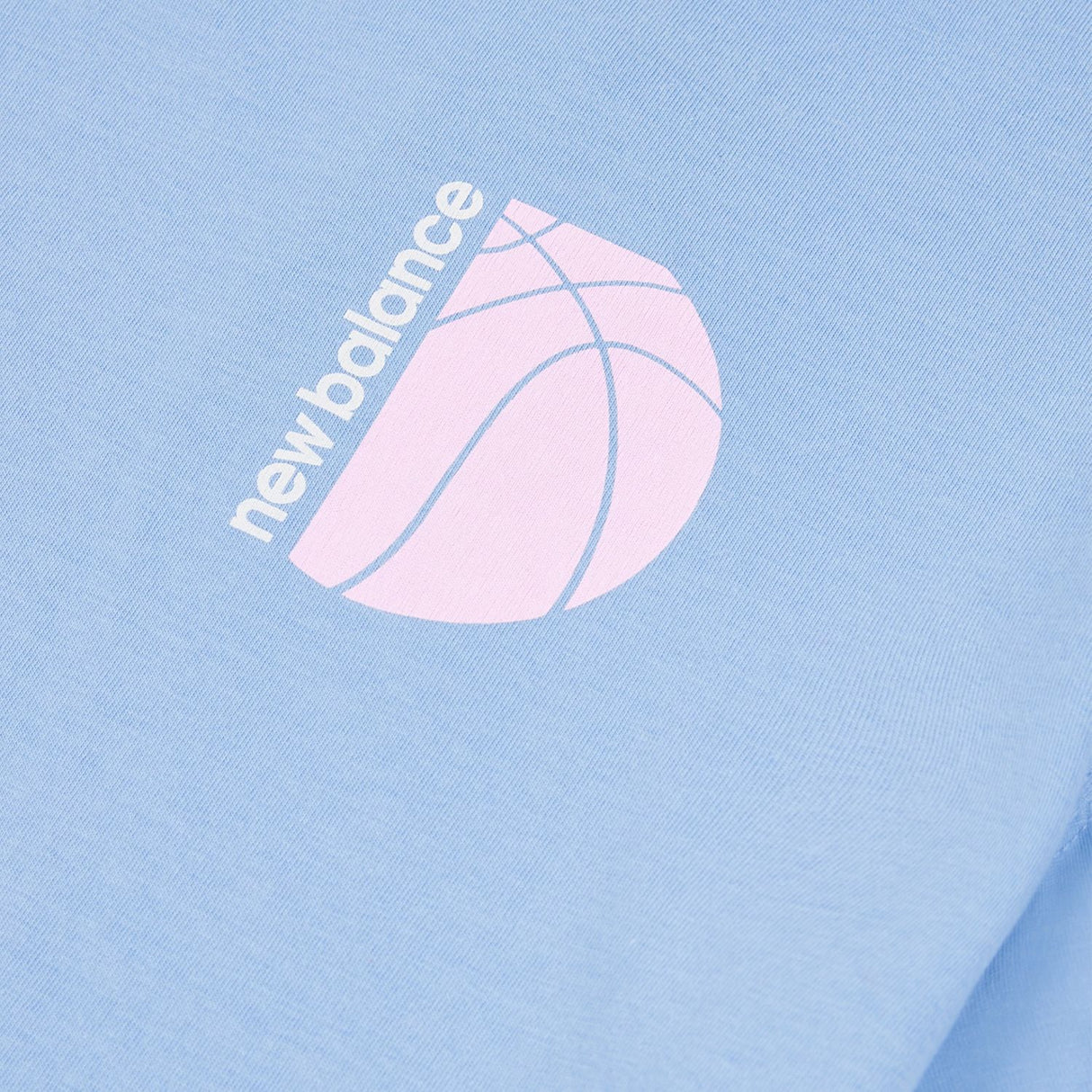 New Balance Girls' Hoops Court Graphic T-Shirt-3