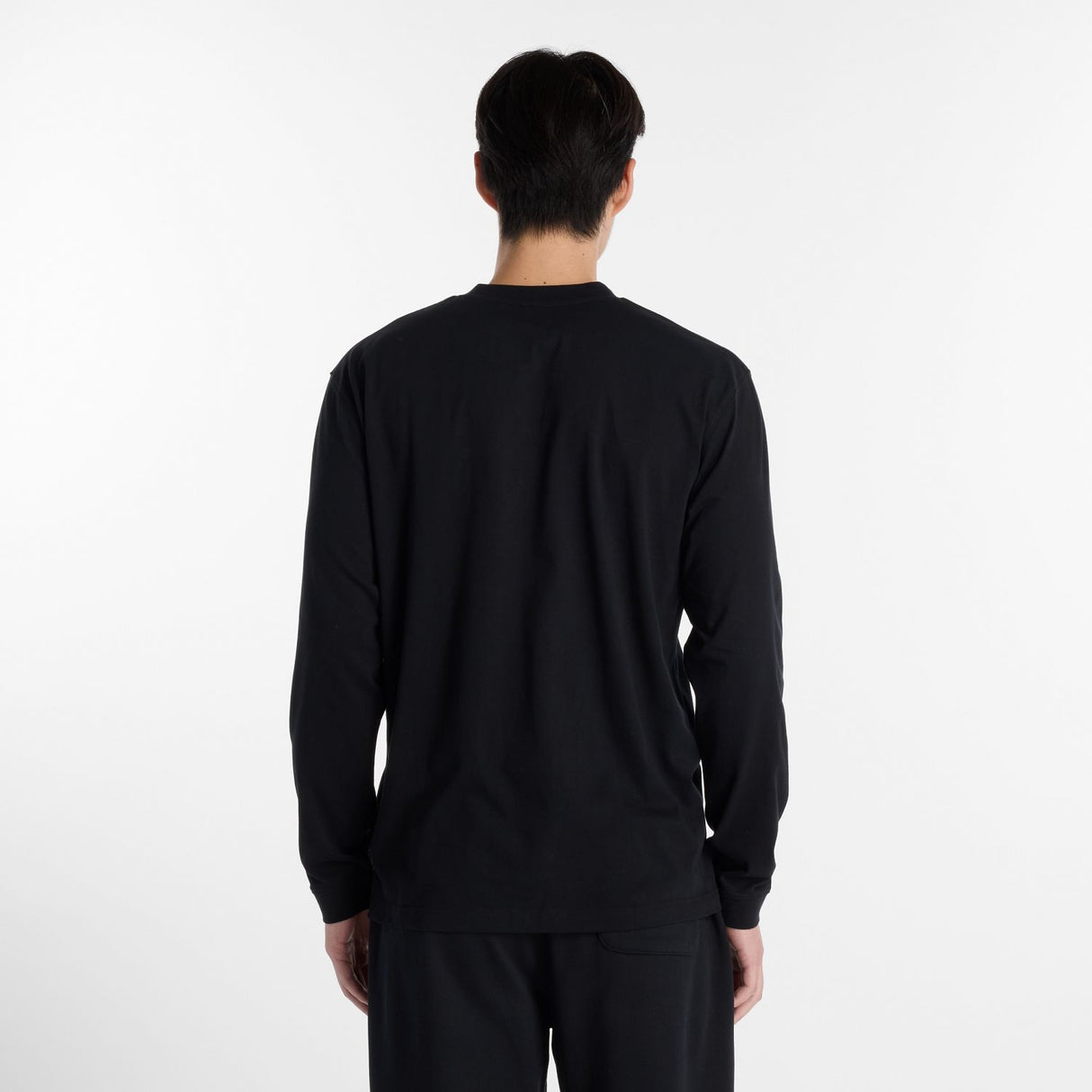 New Balance Men's Shohei Always On Logo Long Sleeve T-Shirt-4