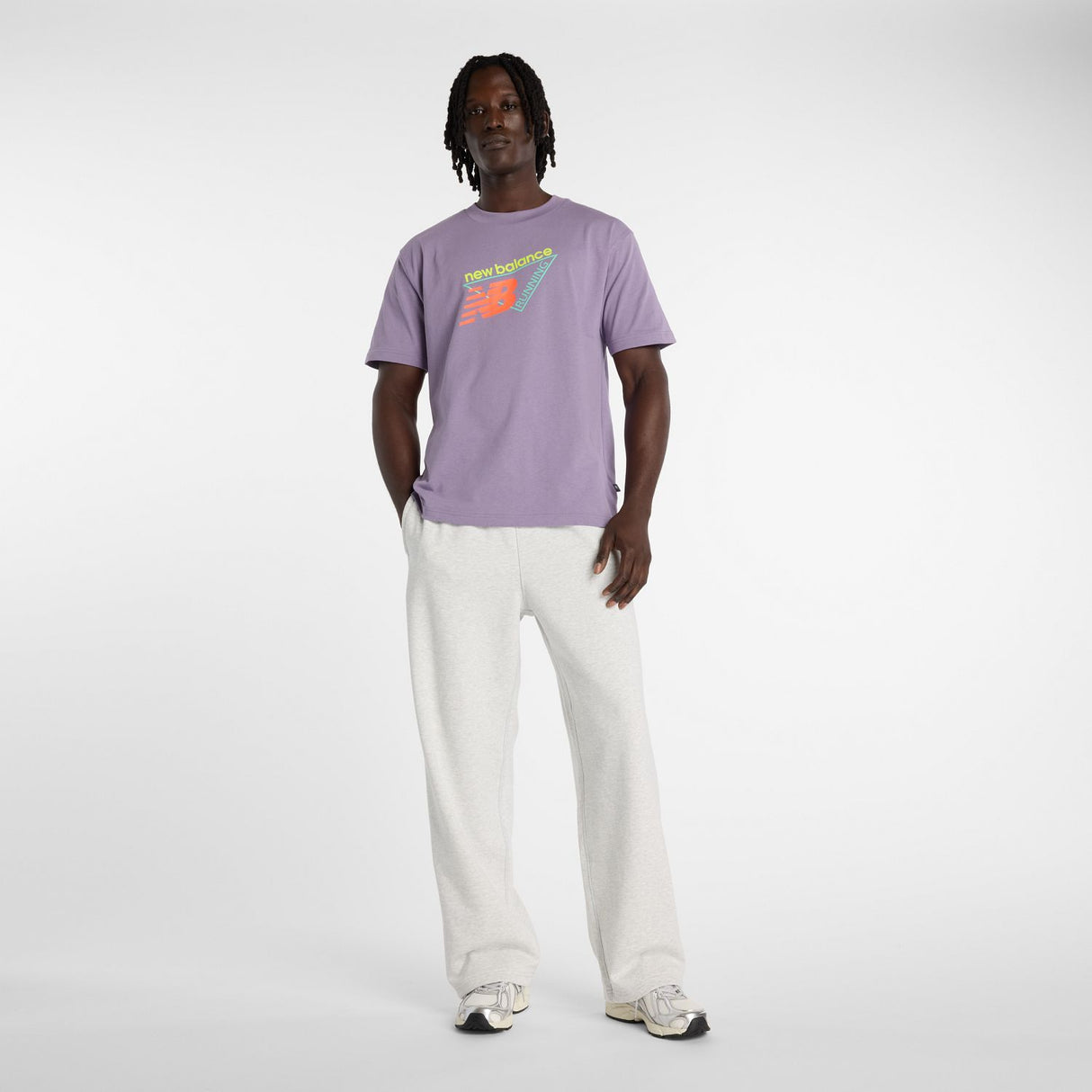 New Balance Men's Classic Tri-Logo T-shirt-1