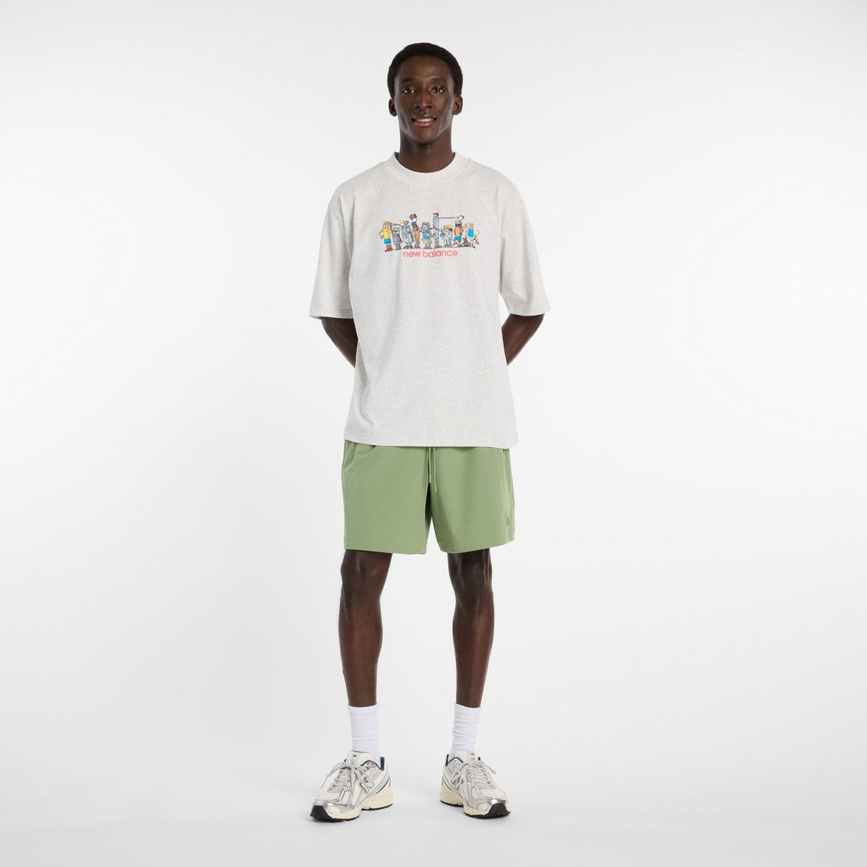 New Balance Men's Athletics Stretch Woven 7" Shorts-1
