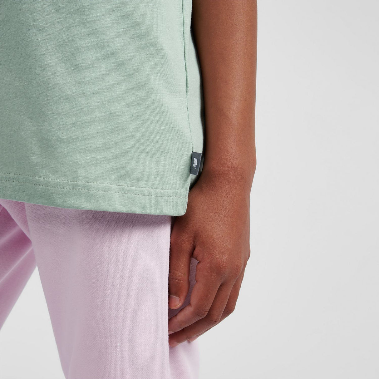 New Balance Girls' Flower Branded Logo T-Shirt-9