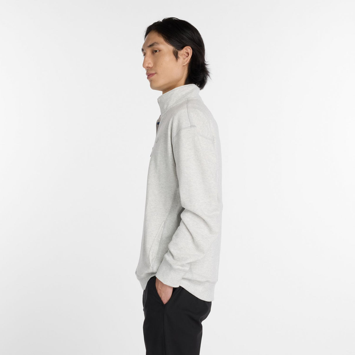 New Balance Men's RBC Brooklyn Half Athletics Fleece 1/2 Zip-2