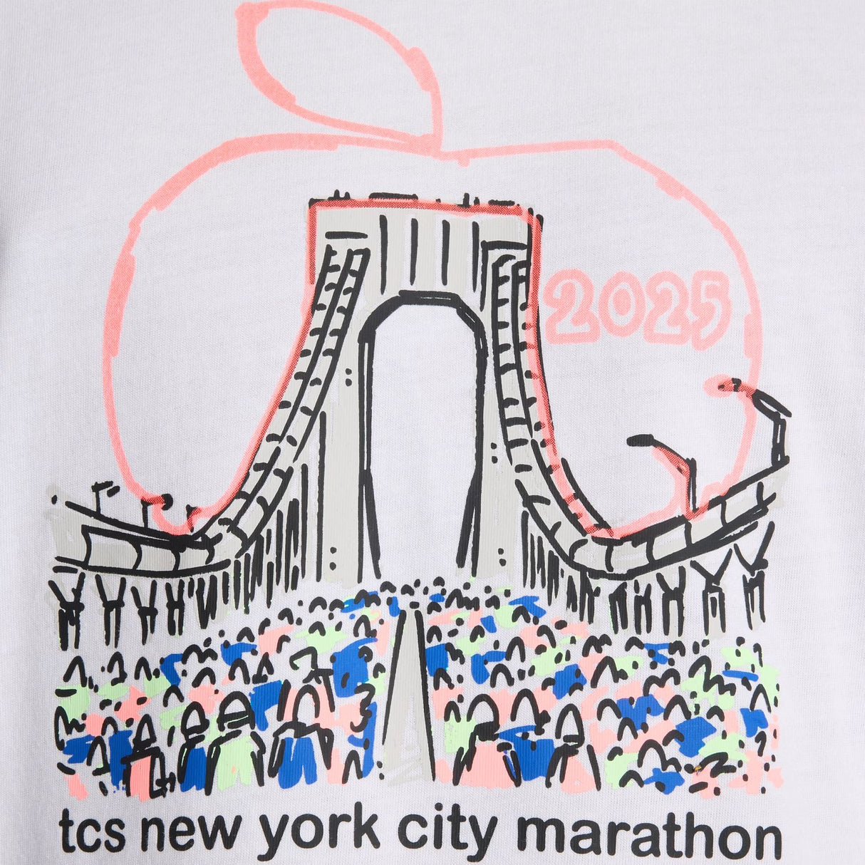 New Balance Men's NYC Marathon Graphic Tee - Apple Bridge-6