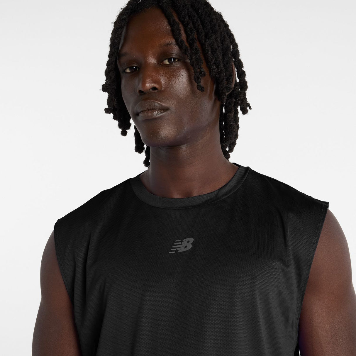 New Balance Men's RBC Brooklyn Half Graphic Fast Days Tank-4