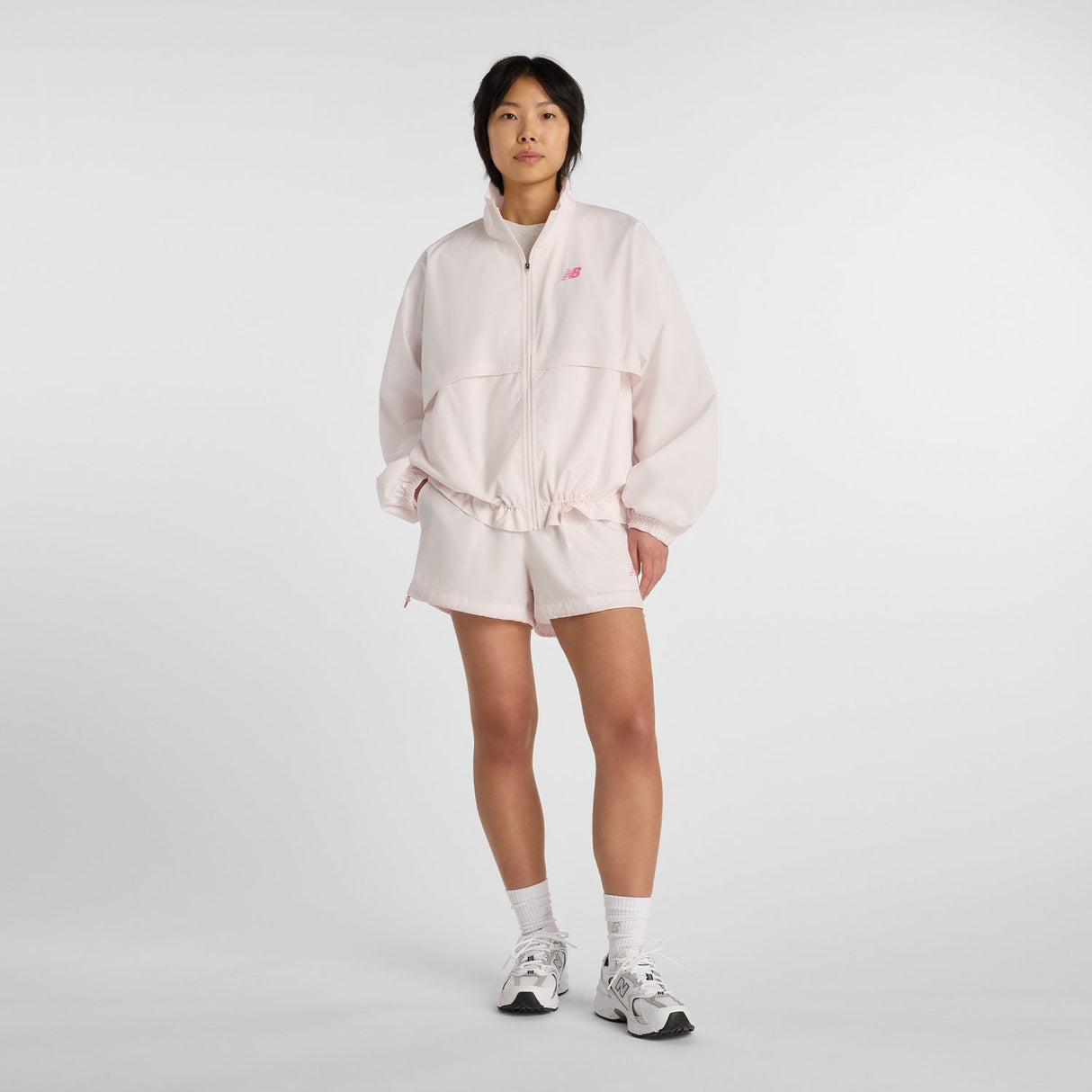 New Balance Women's Trackside Woven Jacket-6