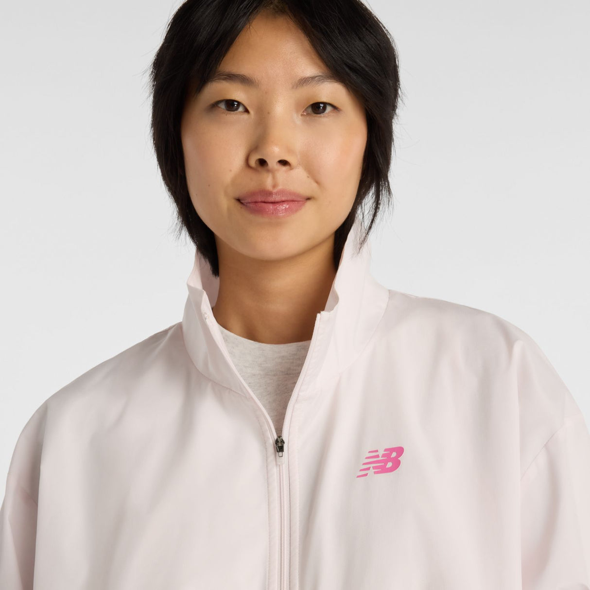 New Balance Women's Trackside Woven Jacket-7