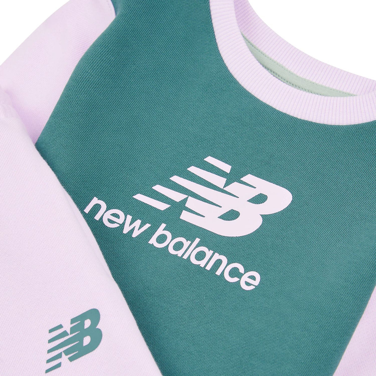New Balance Infant & Toddler Colorblock Crew & Jog Set-3