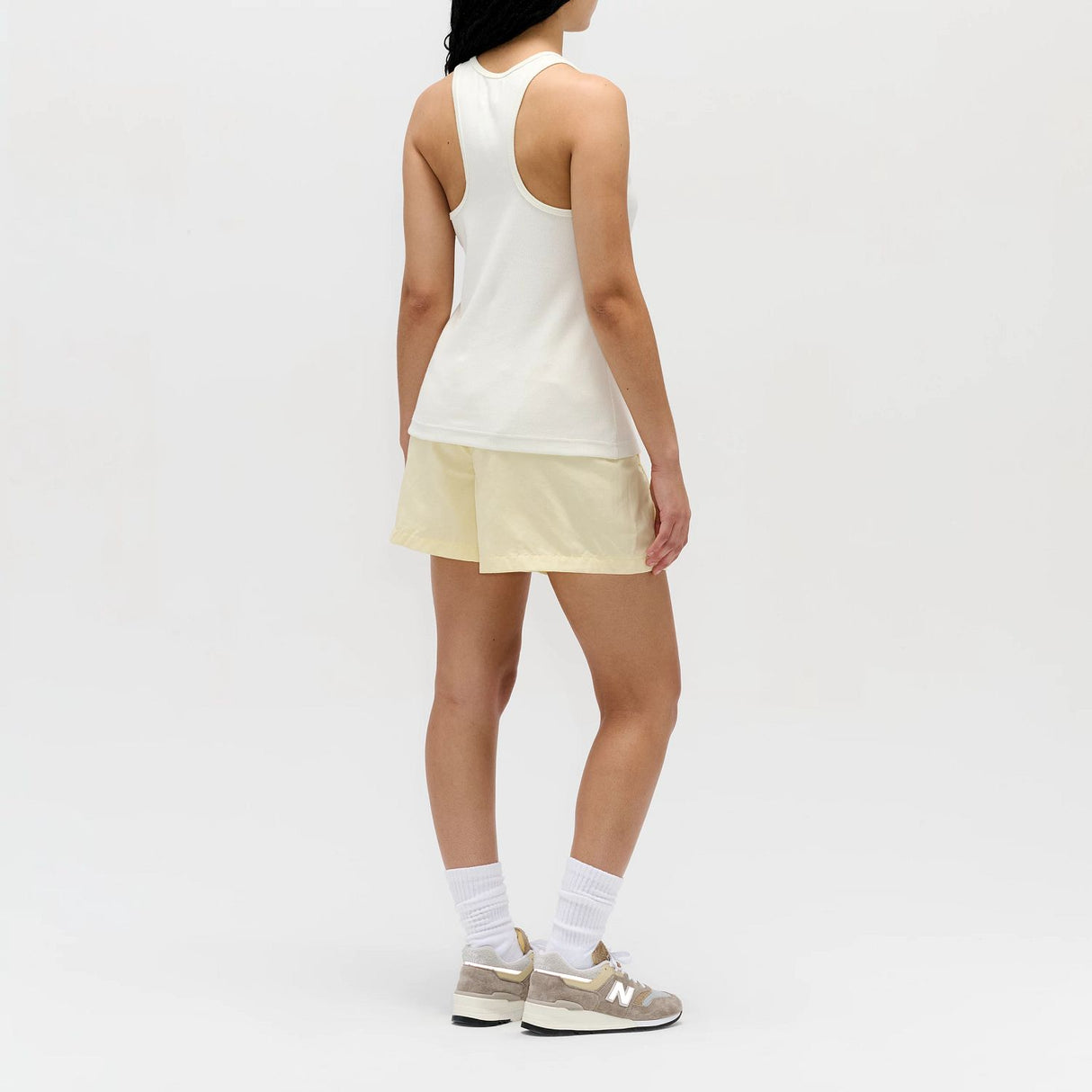 New Balance Women's Made in USA Ribbed Tank (Fitted)-3