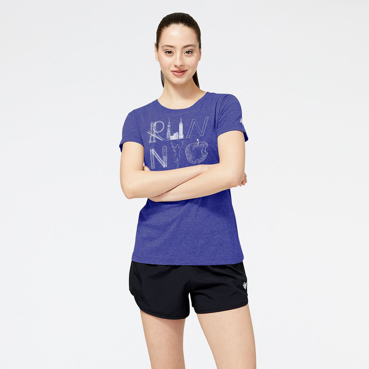 New Balance Women's R4L Boroughs Tee-1