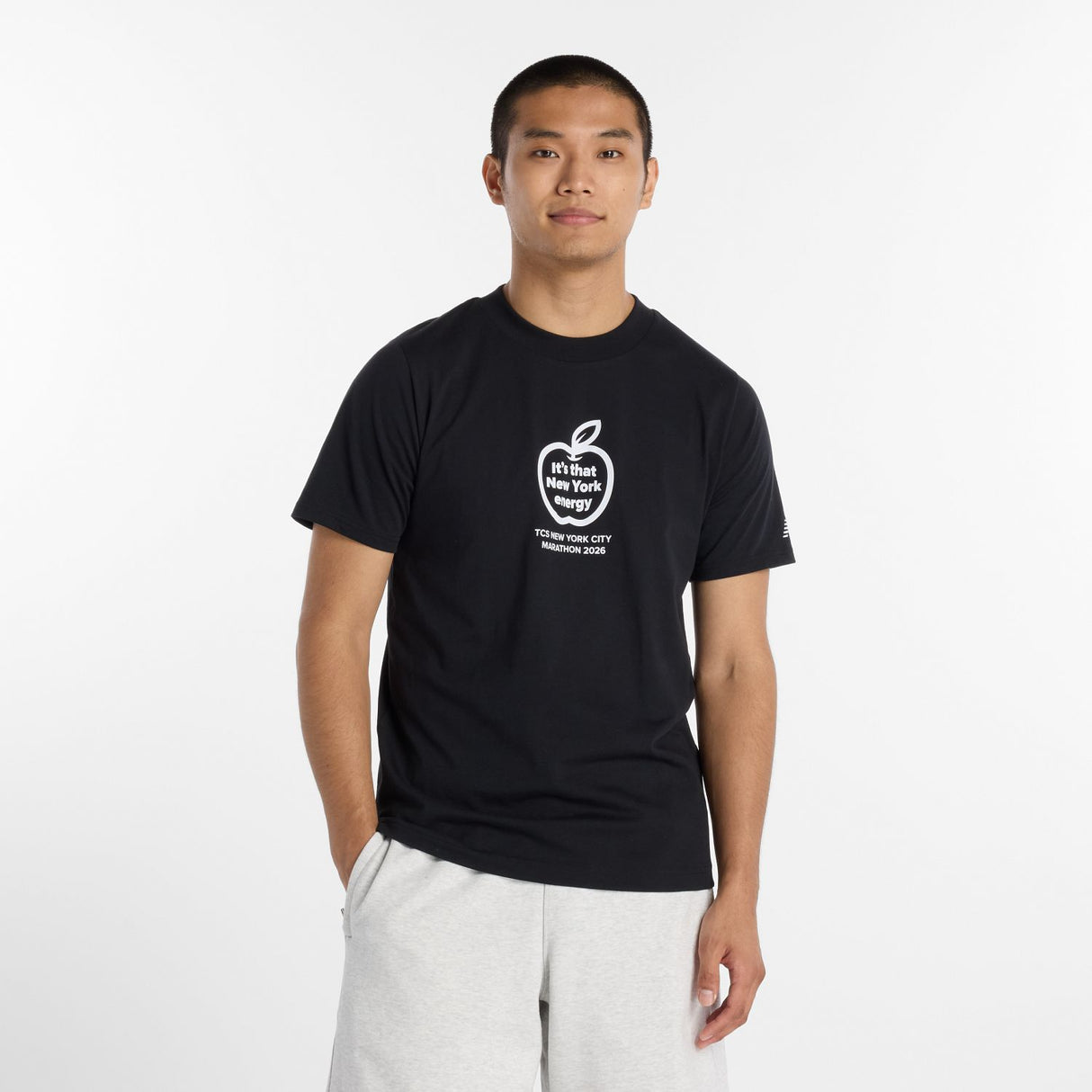 New Balance Men's New York City Marathon Training Graphic T-Shirt-4