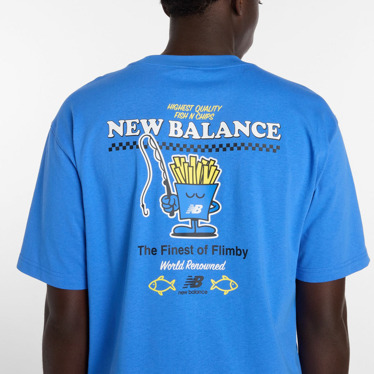 New Balance Men's Fish and Chips T-Shirt-5