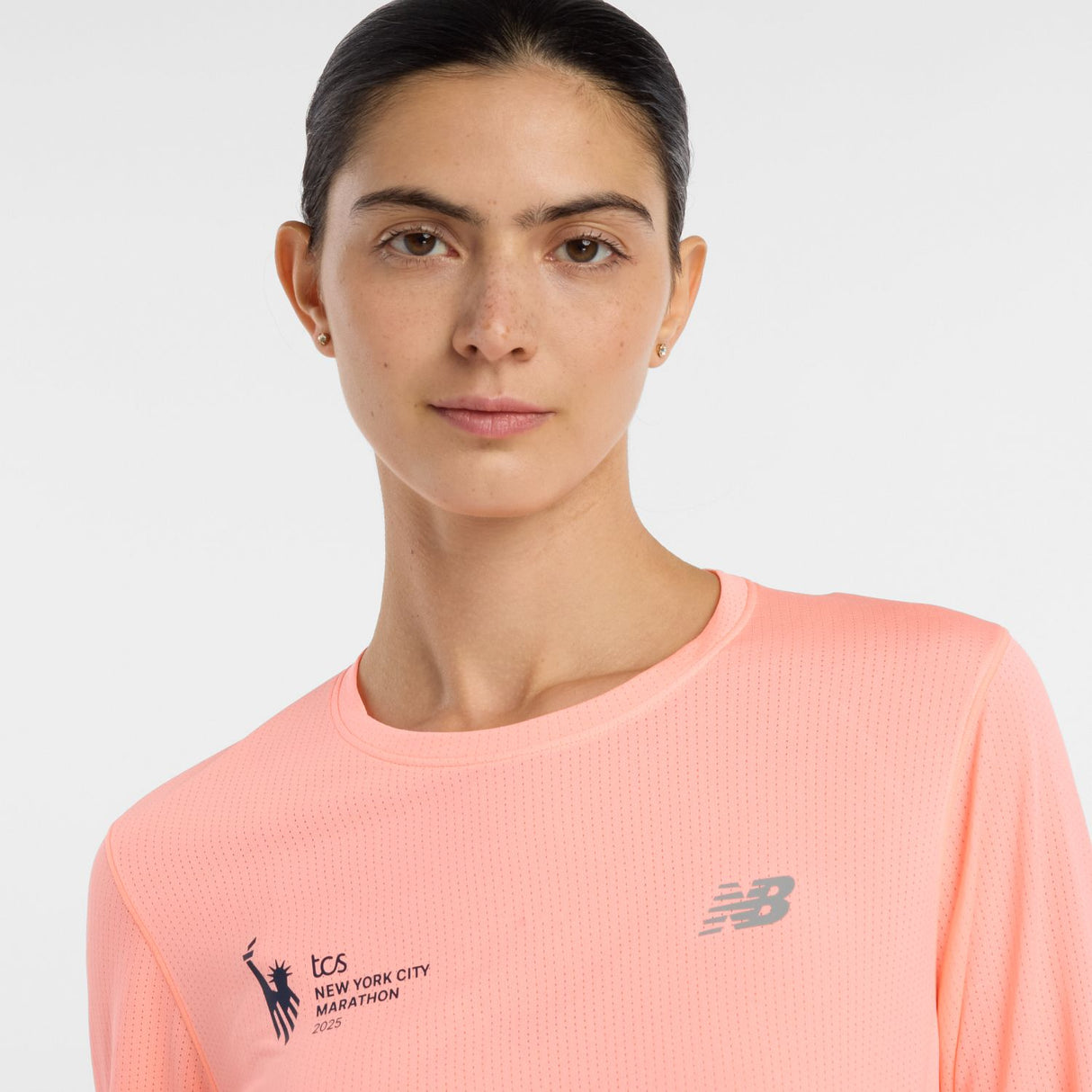 New Balance Women's NYC Marathon Athletics Long Sleeve-5