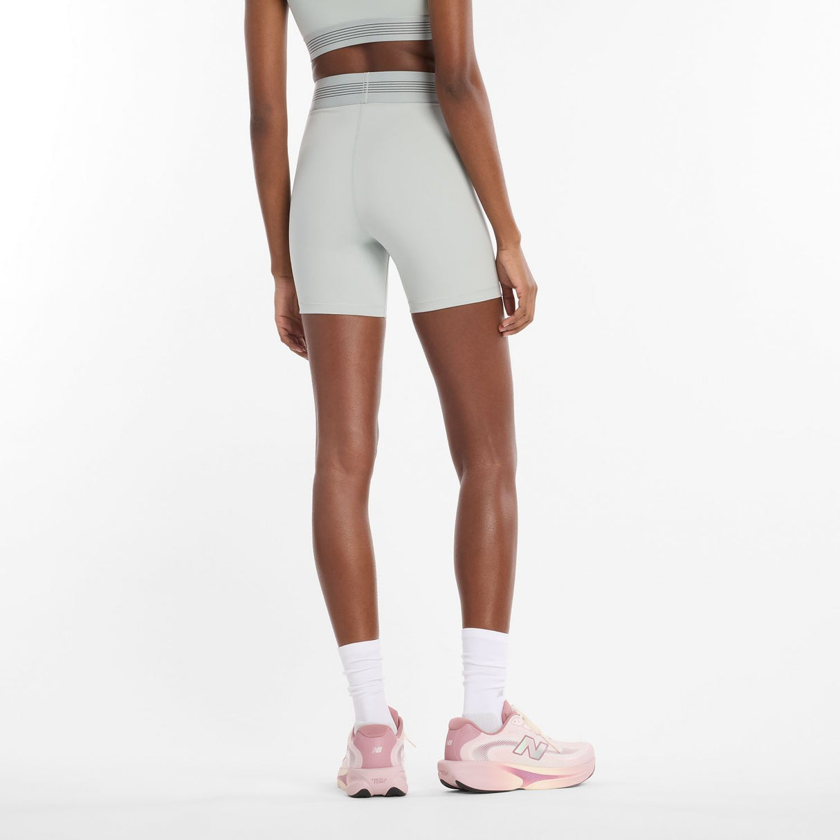 New Balance Women's Gabby Thomas Signature Collection AC Fitted Shorts 5-3