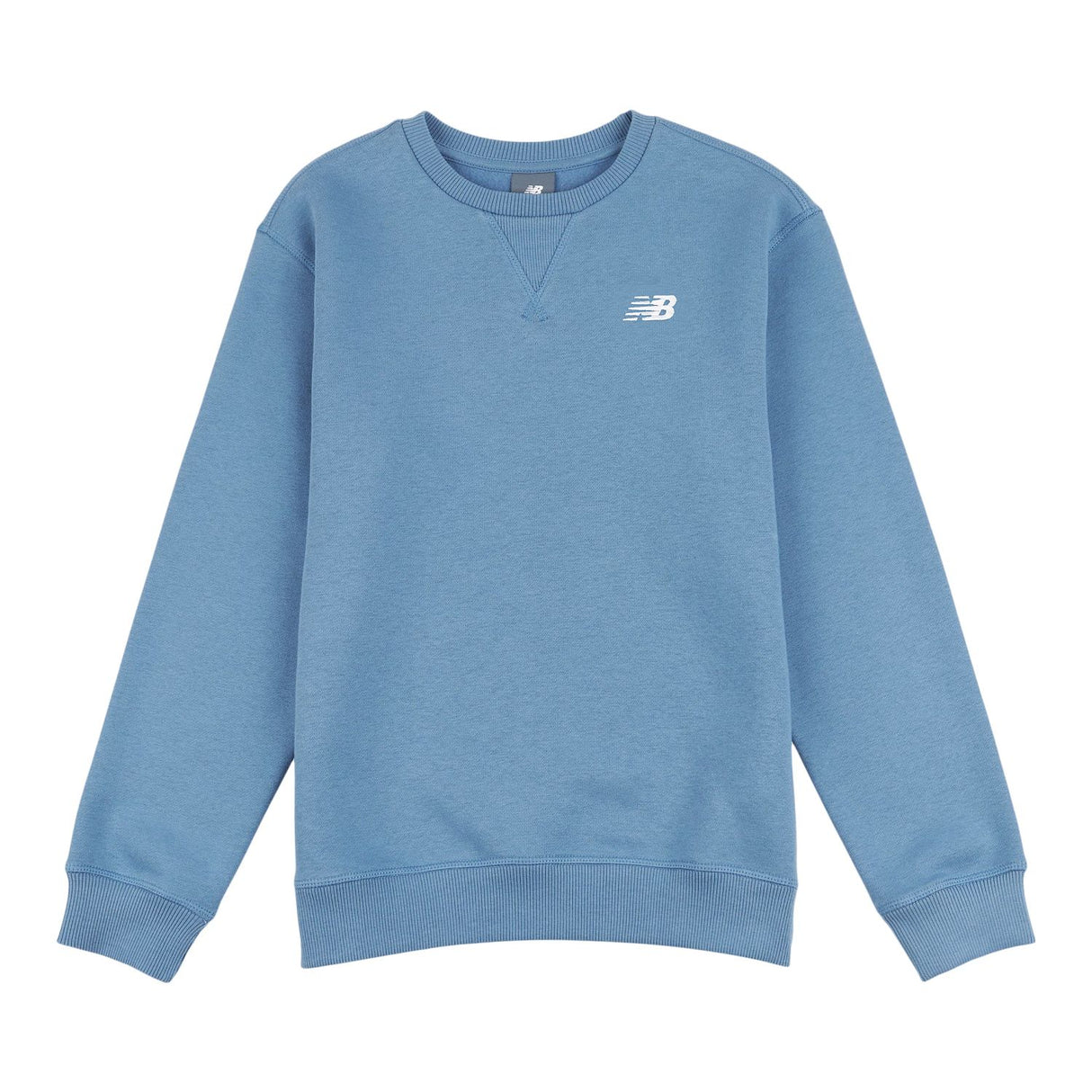 New Balance Boys' Brush Back Small Logo Crew-1