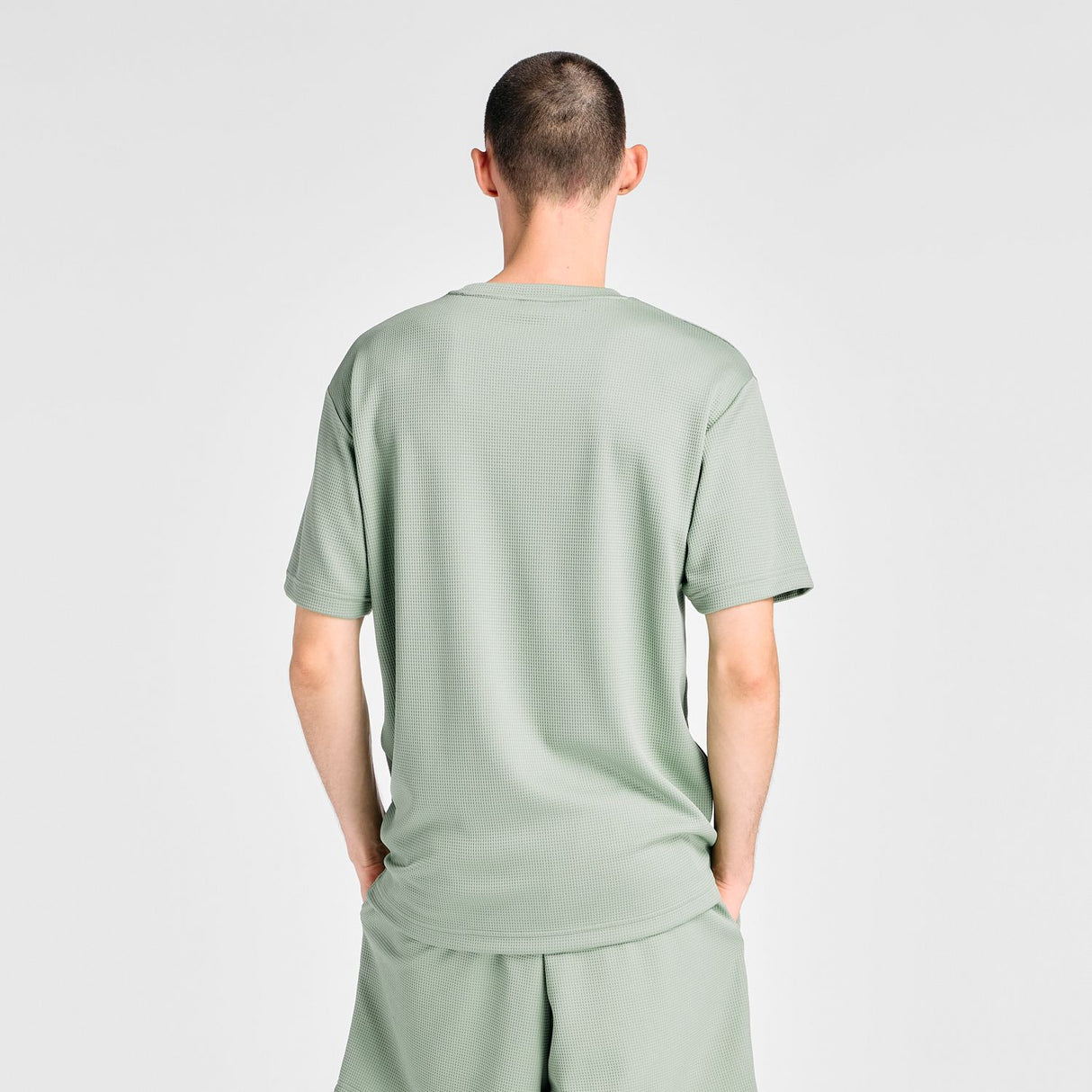 New Balance Men's Textured Check T-Shirt-3