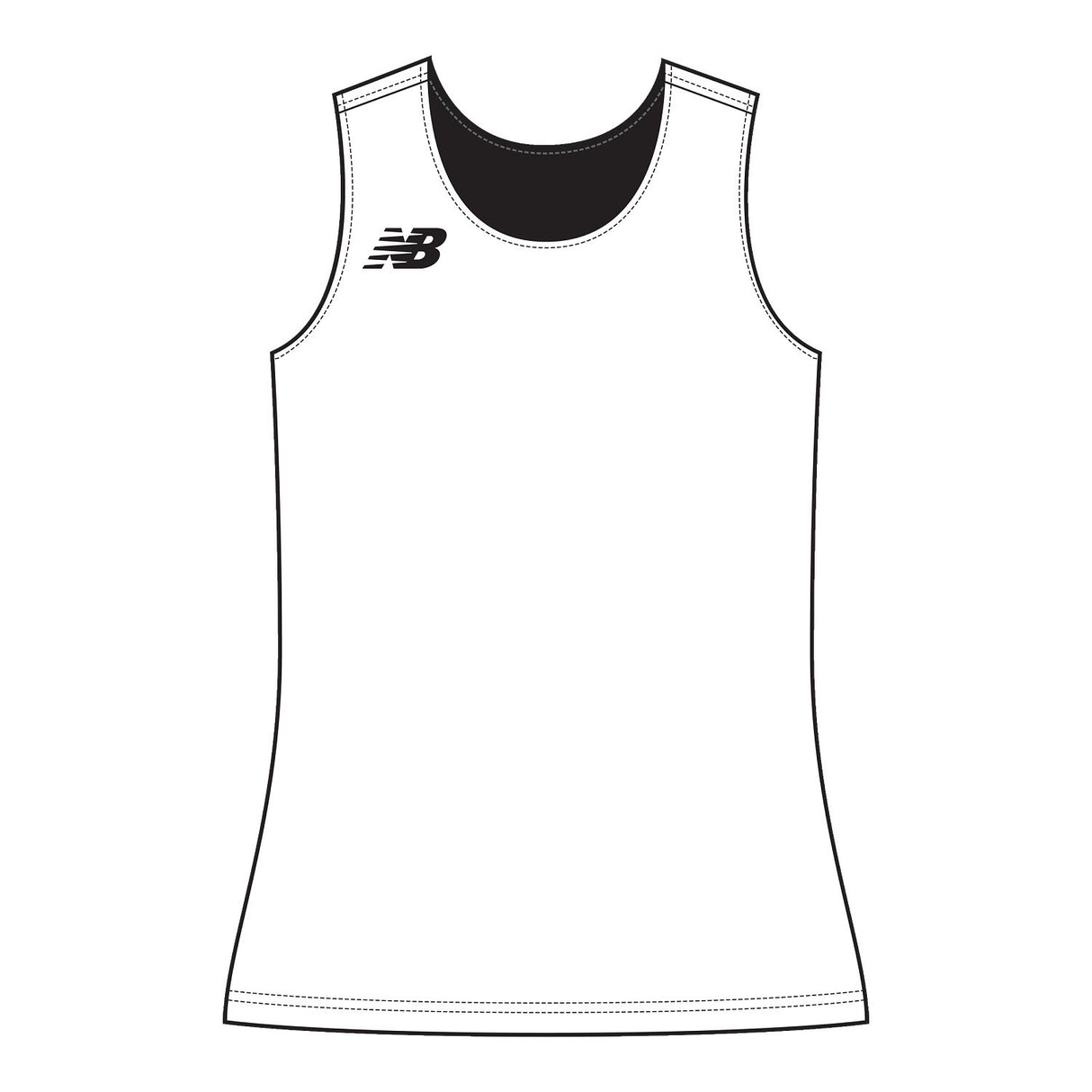 New Balance Women's Basic Stock Mesh Reversible Lacrosse Jersey-3