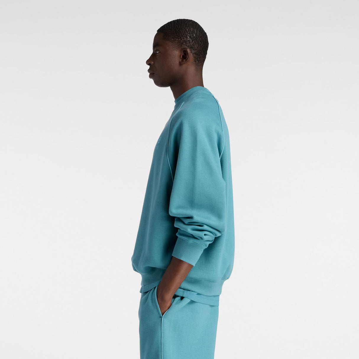New Balance Men's Trackside Fleece Crew-2