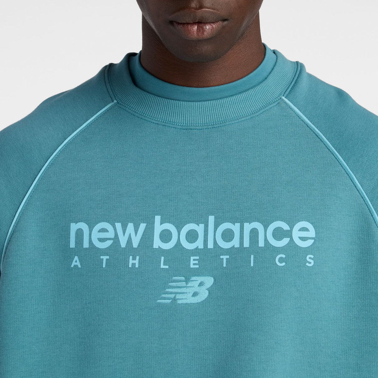 New Balance Men's Trackside Fleece Crew-4