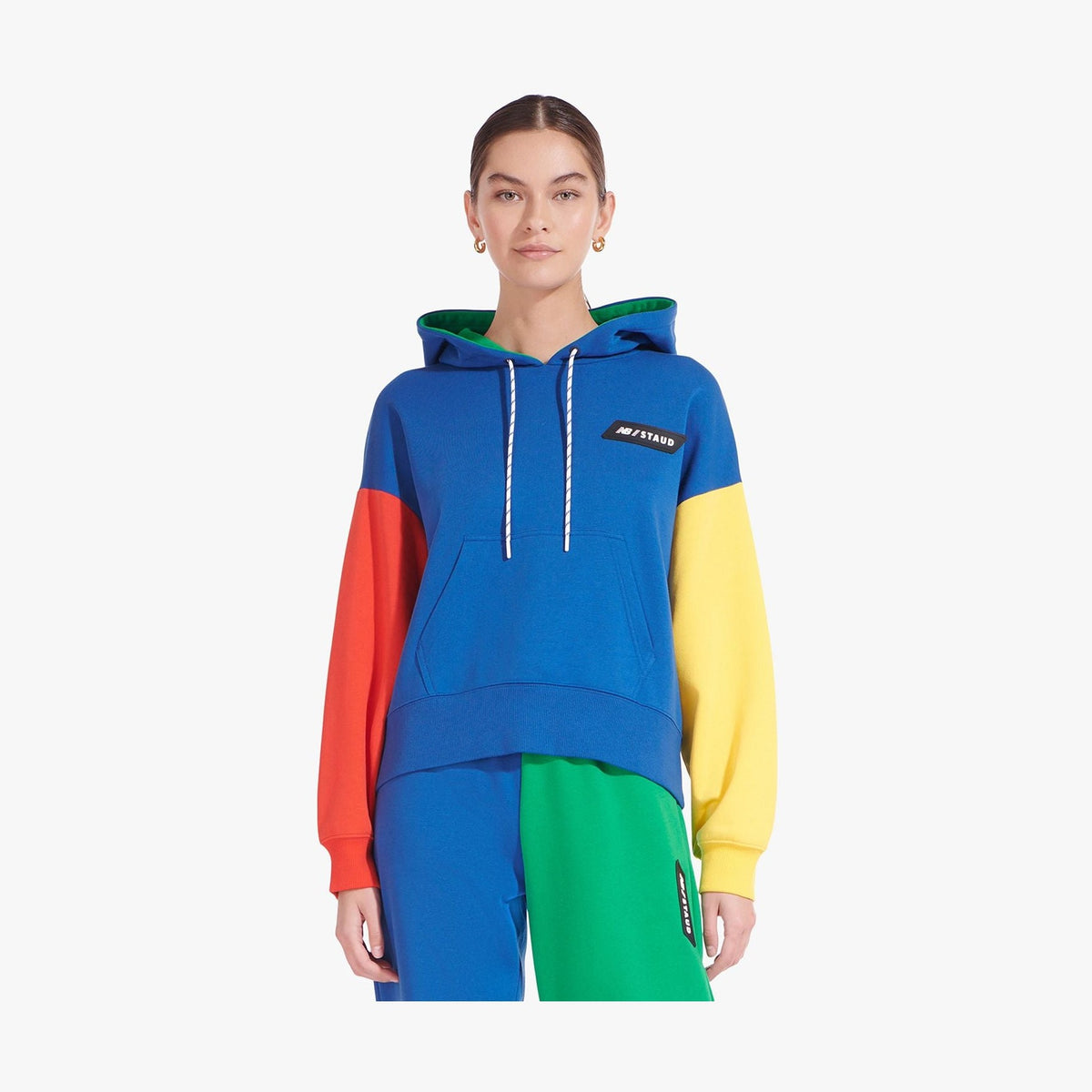 New Balance Women's STAUD Colorblock Sweatshirt-2