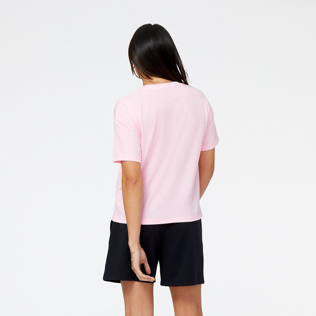 New Balance Women's Sport Core Invitational Cotton Jersey Boxy T-Shirt-3