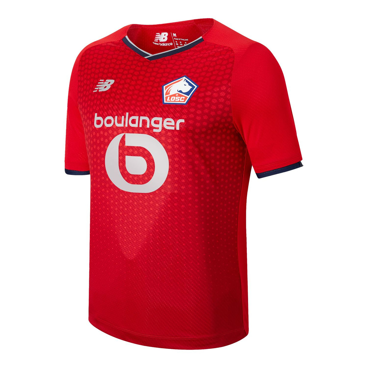 New Balance Youth Lille LOSC Home Short Sleeve Soccer Jersey-1