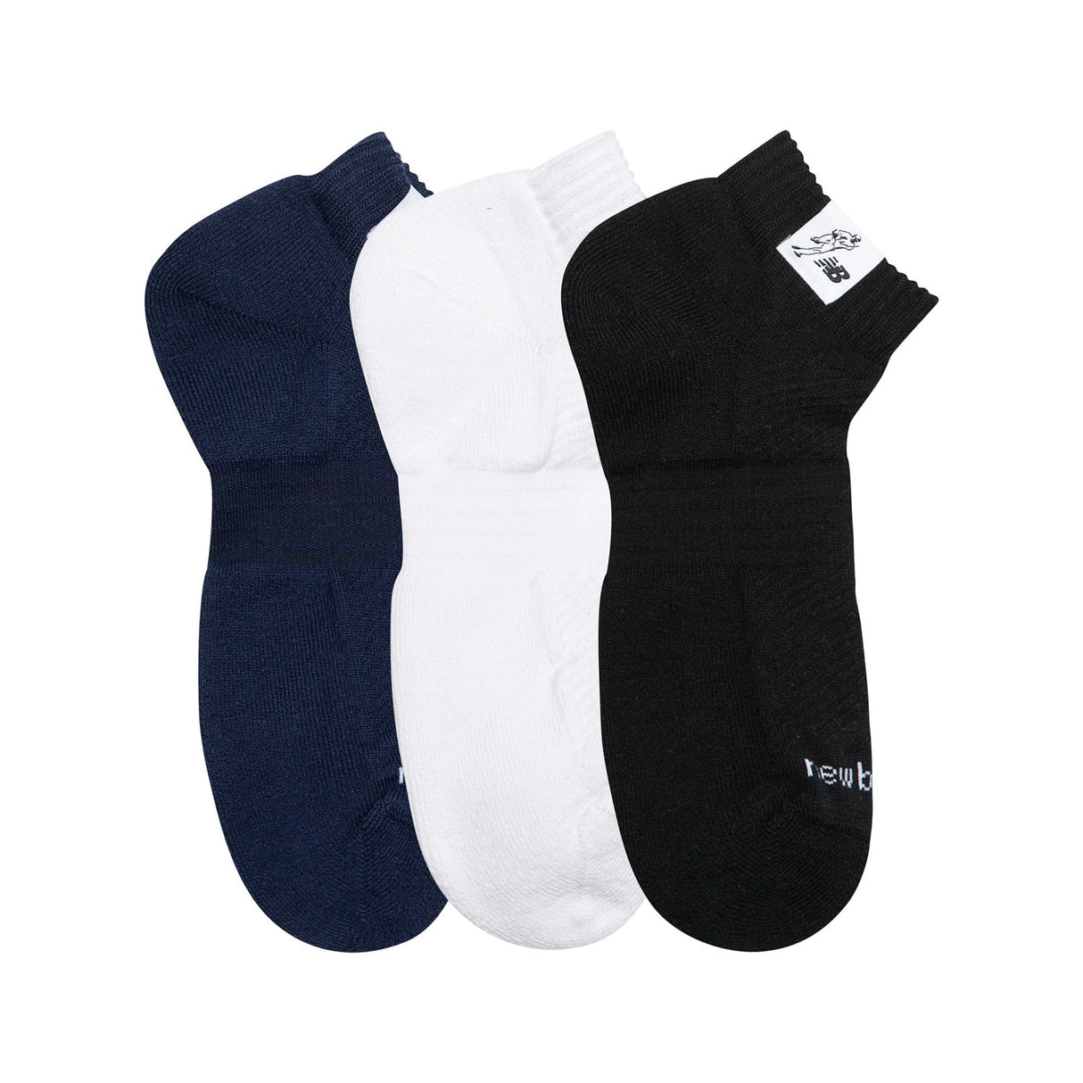 New Balance Adult Shohei Signature Low Cut Socks 3 Pack-3