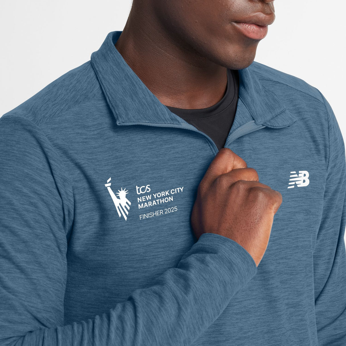 New Balance Men's NYC Marathon Finisher 1/4 Zip-4