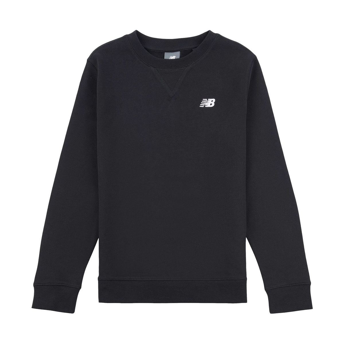 New Balance Boys' French Terry Small Logo Crew-1