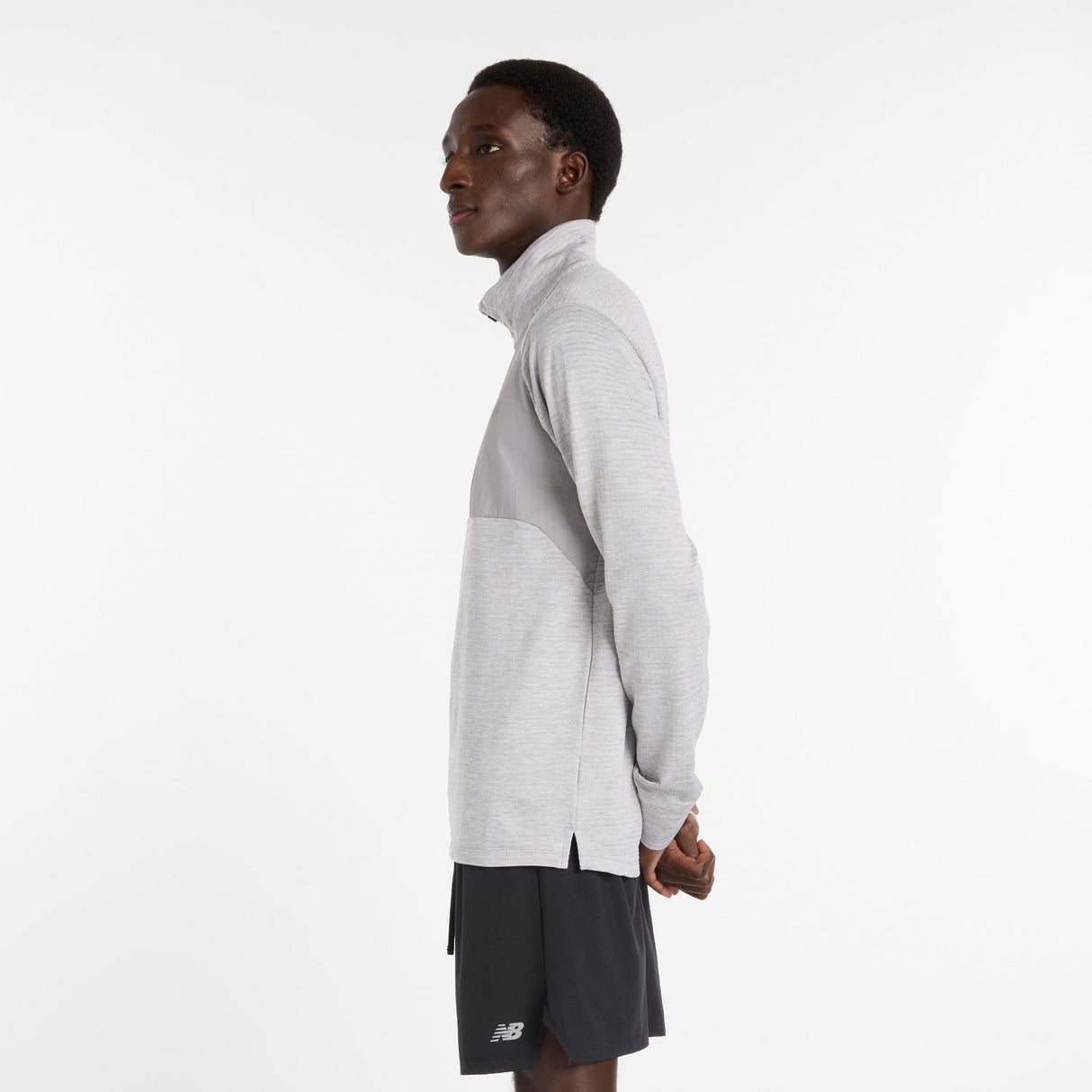 New Balance Men's United Airlines NYC Half Athletics Heat Grid 1/2 Zip-3