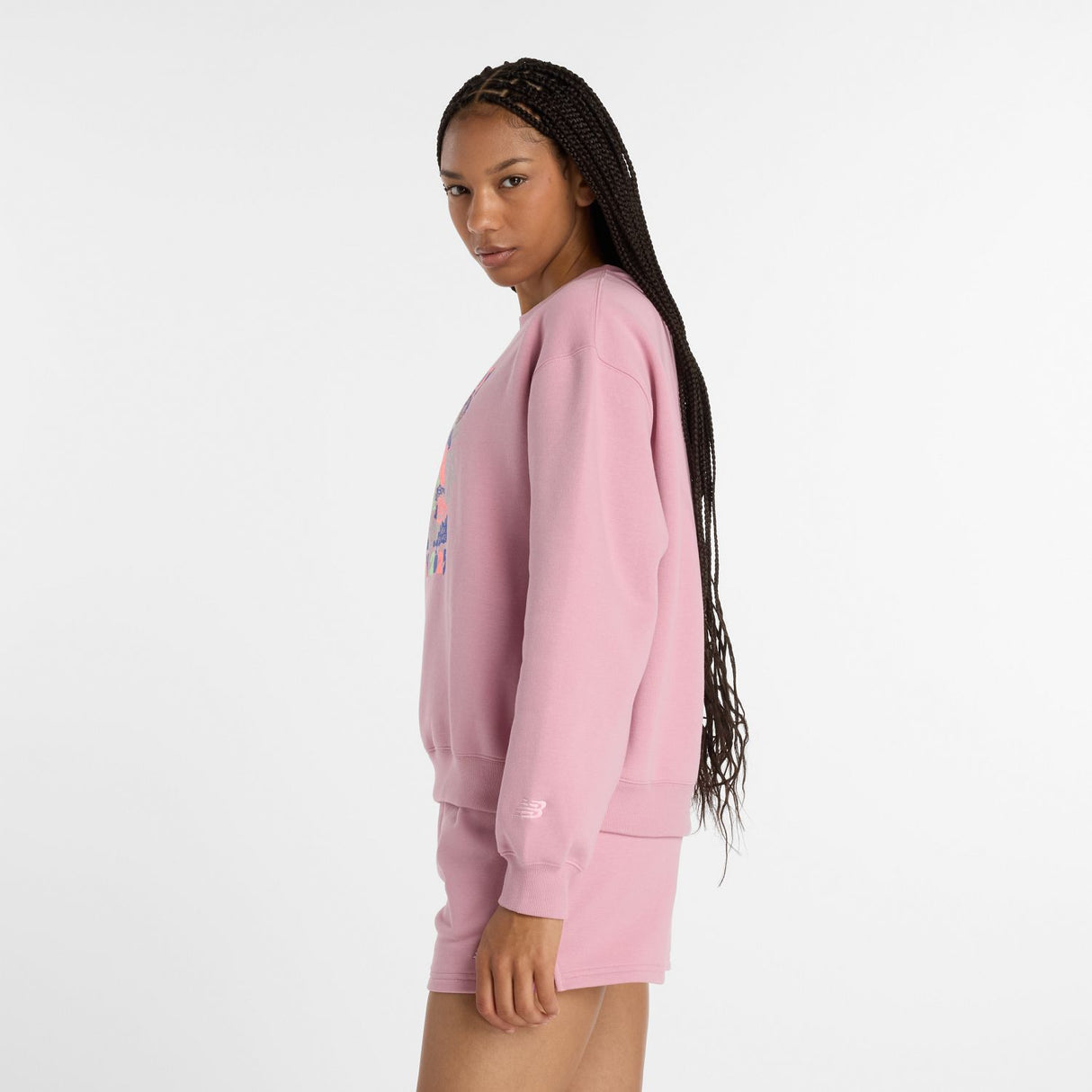 New Balance Women's NYC Marathon Fleece Crew-3