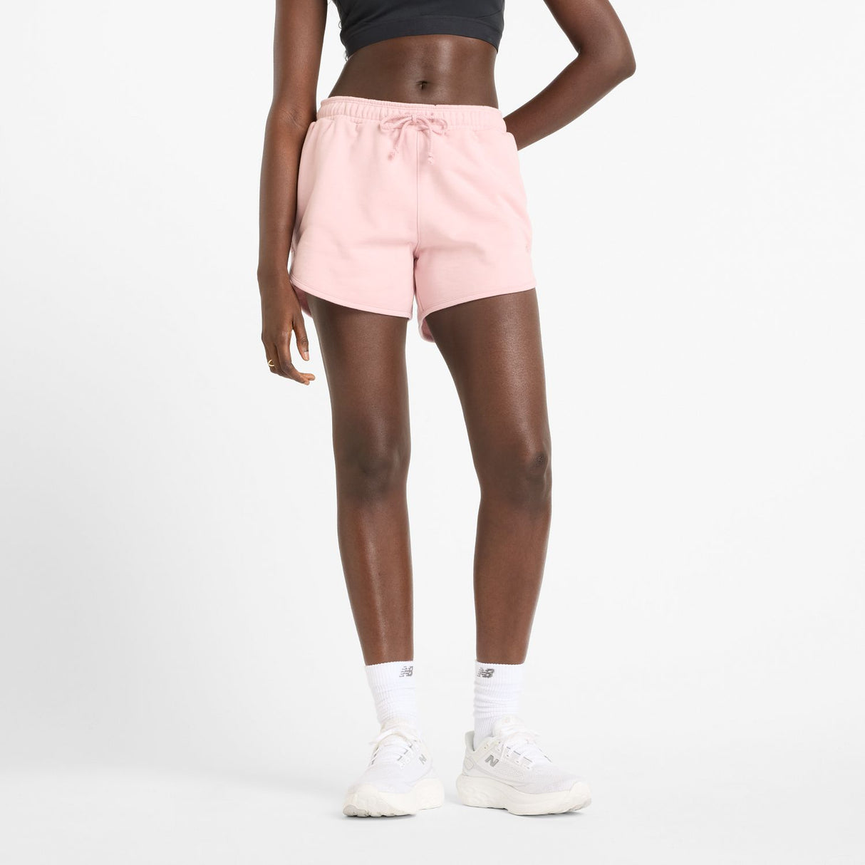 New Balance Women's French Terry Shorts-2
