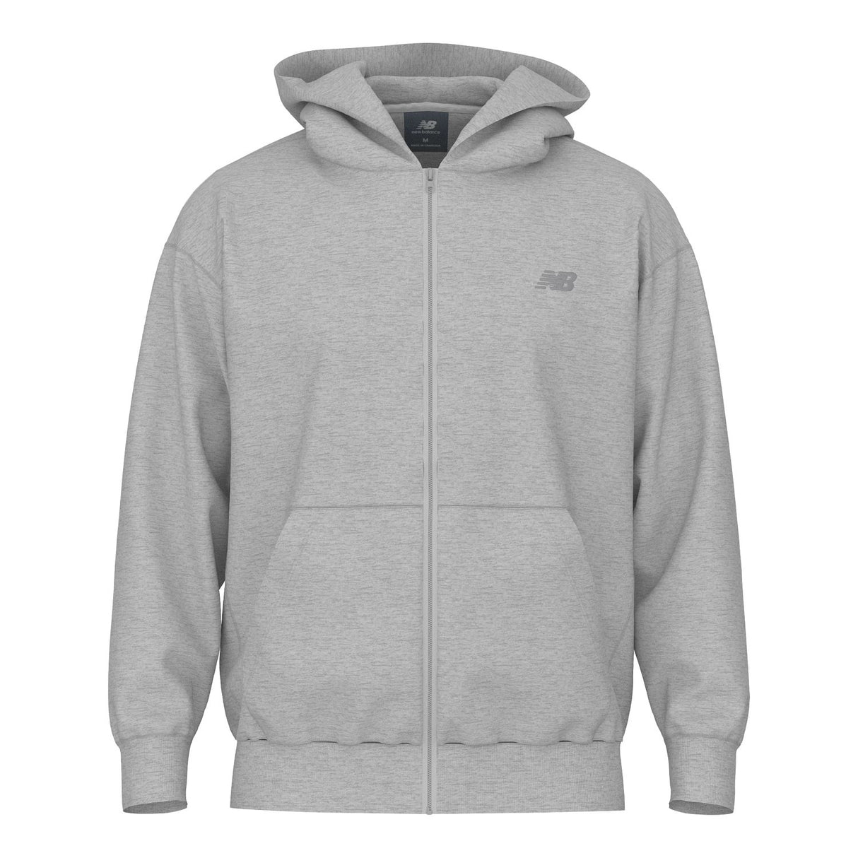 New Balance Men's Team Athletics French Terry Full Zip-1