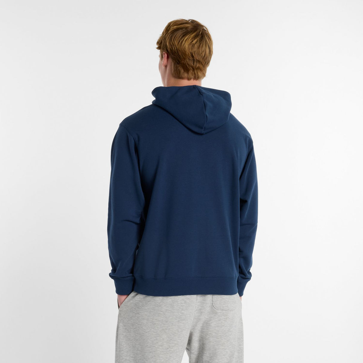New Balance Men's United Airlines NYC Half French Terry Graphic Hoodie-5