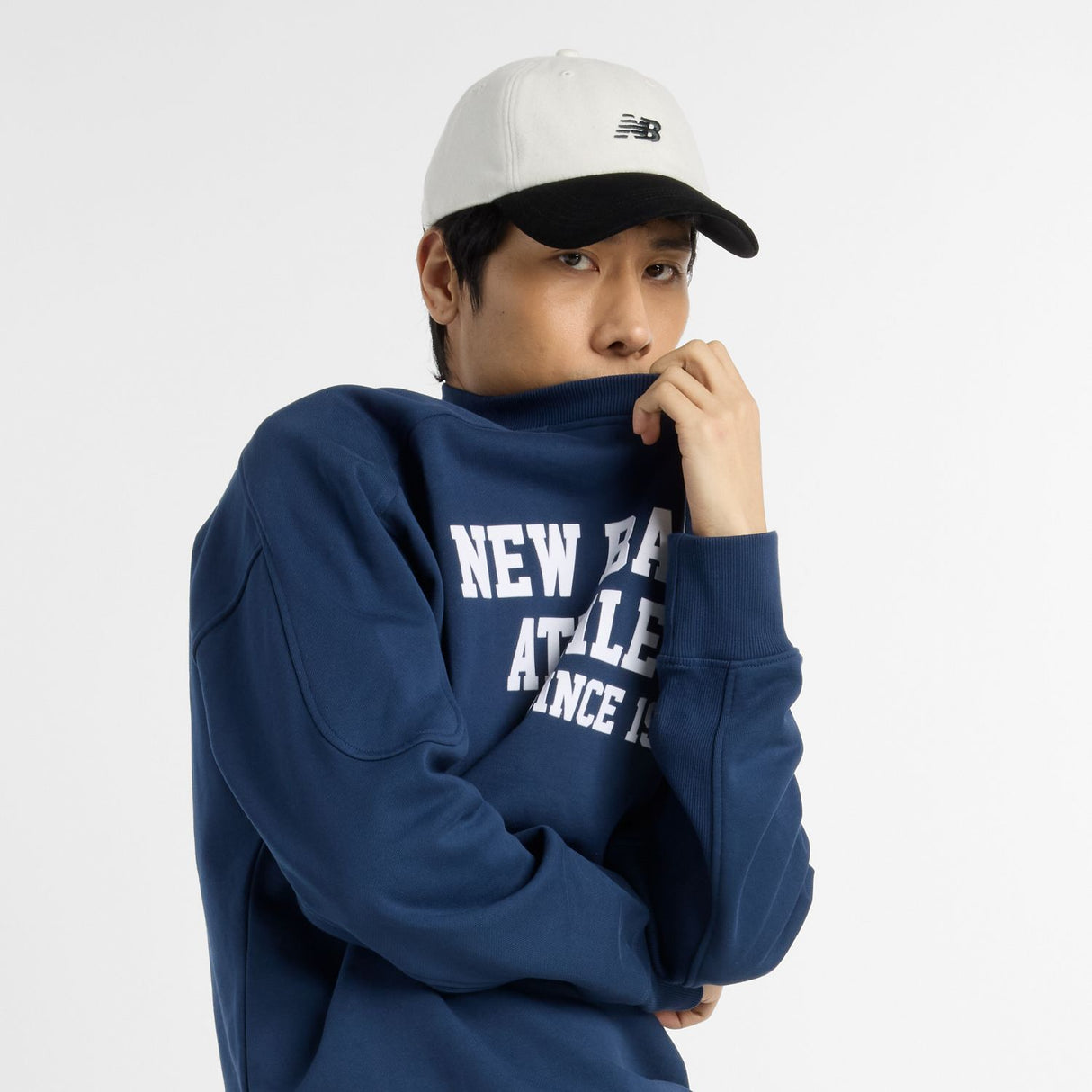 New Balance Men's Varsity French Terry Graphic Crew-2