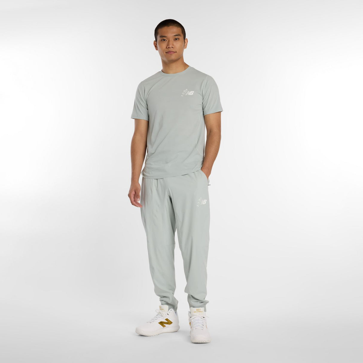 New Balance Men's Shohei Performance Short Sleeve Top-1