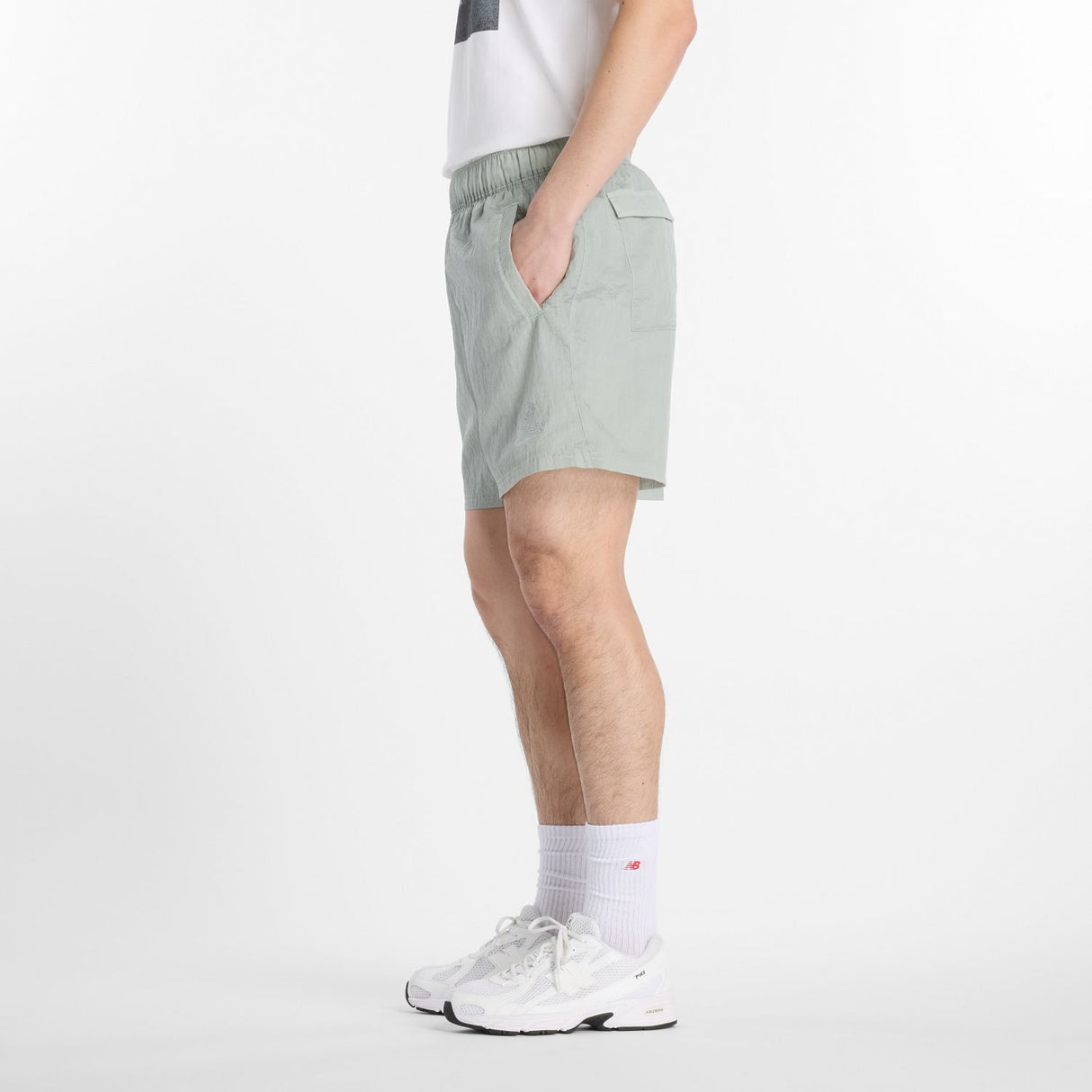 New Balance Men's Shohei Signature Crinkle Nylon Shorts-3