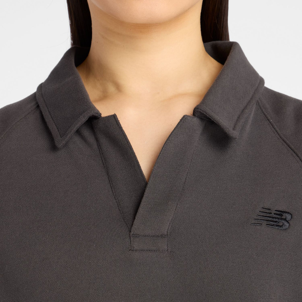 New Balance Women's Coastal Fleece Oversized Polo-4