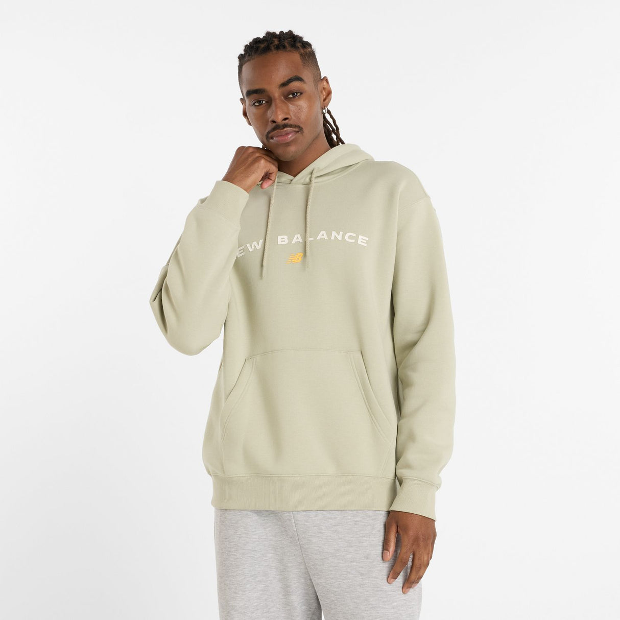 New Balance Men's Reimagined Fleece Graphic Hoodie-1