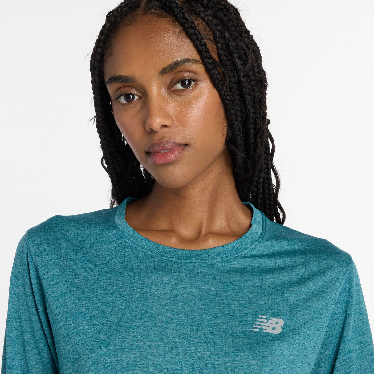 New Balance Women's United Airlines NYC Half Graphic RC Essential Long Sleeve-6