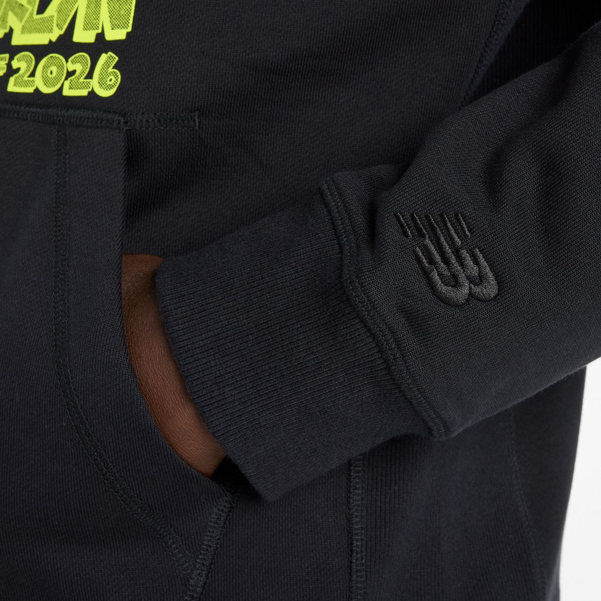 New Balance Men's RBC Brooklyn Half Graphic Athletics Hoodie-6